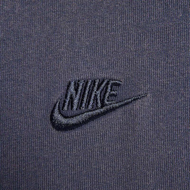 Nike Sportswear Essentials Premium Washed Loose Casual Short Sleeve T-Shirt With Dropped Shoulders Men Tops Dark-Teal FZ5384-410