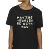 Star Wars Girls The Mandalorian Grogu May The Force Be With You Cotton T-Shirt