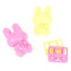 3Pcs Diy Cute Smile Sandwich Tool Sushi Nori Rice Mold Decor Cutter Bento Maker