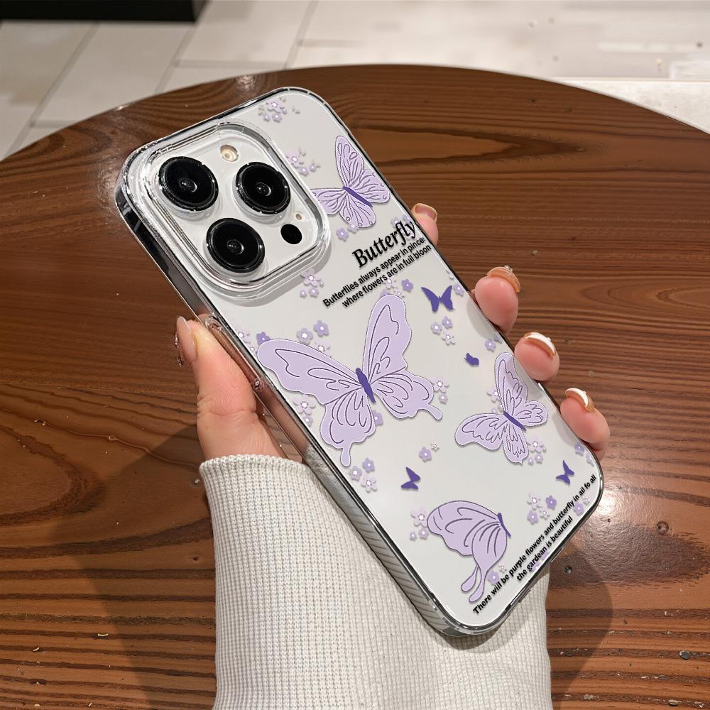 Acrylic Phone Case for iPhone 11 12 13 14 Pro 12 14 16 Pro Max for Samsung A16 A36 A56 S24 FE High-quality Painted Anti-fall Mobile Phone Case