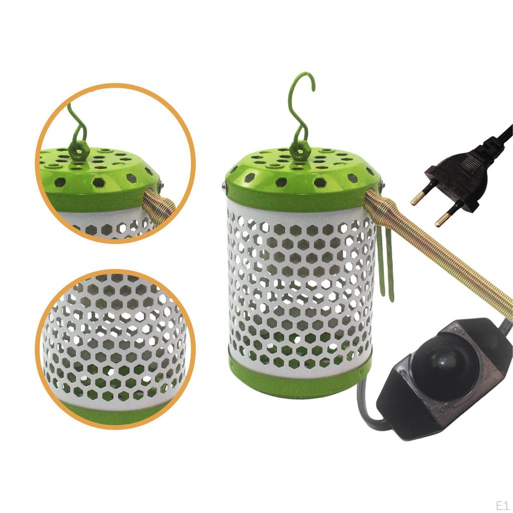 Lampa grzewcza dla gadów Klosz Grzejnik Podgrzewacz Osłona na światło dla psów kotów kurczaków