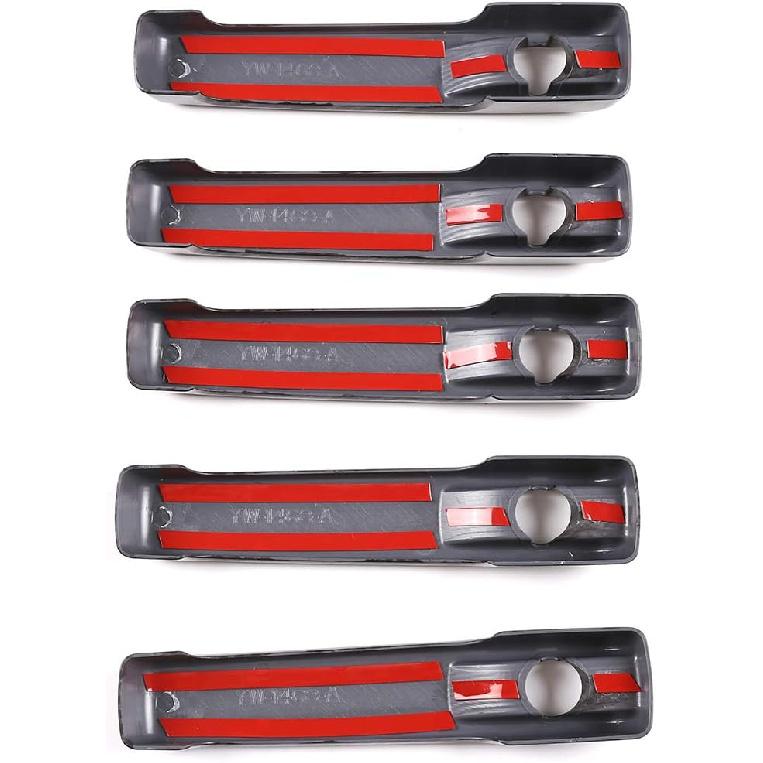 ABS Car Exterior Door Grab Handle Cover Trim for Mercedes Benz G Class W463 G500 G550 G63 2019 2020 Auto Accessories (Carbon Fiber)