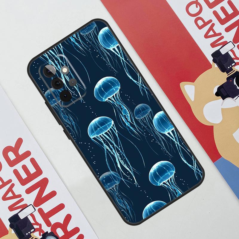Magic Jellyfish Case For Samsung Galaxy A52 A32 A12 A56 A36 A16 A13 A23 A33 A53 A54 A34 A14 A15 A35 A55 A17