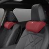 pdsh9 Car Leather Headrest Auto Interior Headrest Neck Protection Pillow For Mitsubishi L200 ASX Pajero Sport Outlander Xpander Cross