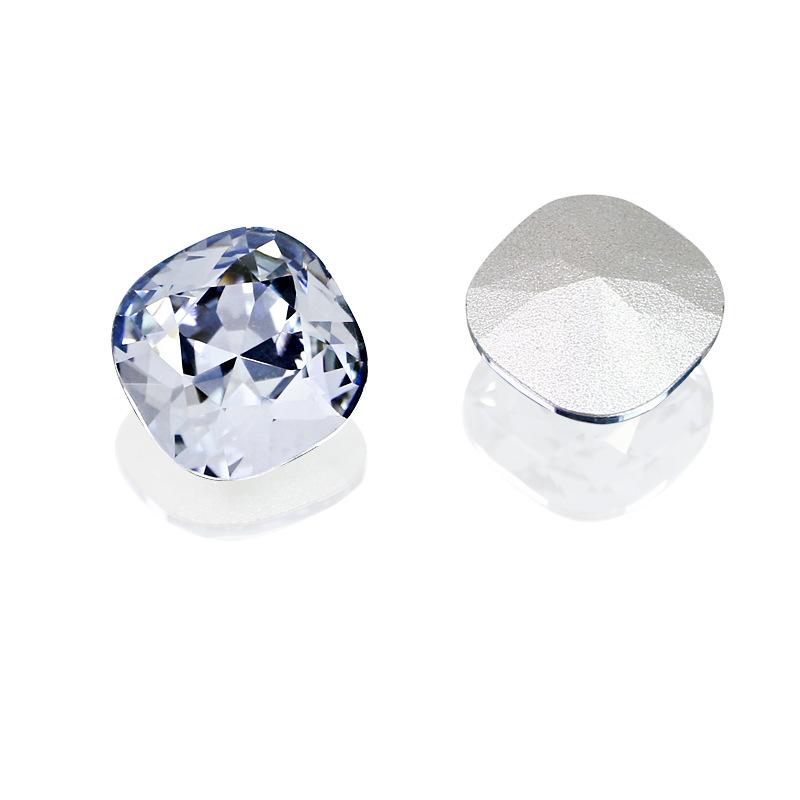 10Pcs Crystal K9 Glass Drill Tip Bottom Drill Fat Square Special-Shaped Nail Drill Clothing Accessories