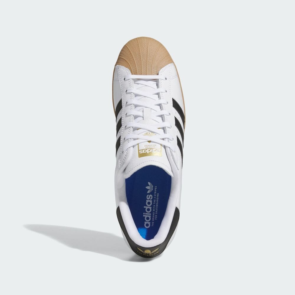 Adidas SUPERSTAR ADV Footwear White Sneakers ORIGINALS Unisex IE0669 Footwear White/Core Black/Gum