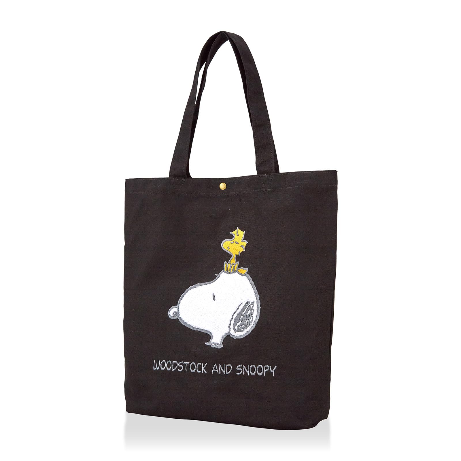 

Tote Bag Snoopy 75th Anniversary Art New Art PEANUTS PN154 Black Snoopy Wood [Hapitas] & &