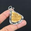 925 Sterling Silver Natural Psilomelane Dendrite Bezel Wedding Pendant Jewelry
