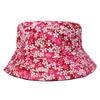 Double-Sided Floral Print Hip-Hop Bucket Hat