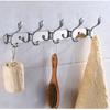 Stainless Steel Wall Hooks High Capacity Chrome Finish Towel Hook Gold Finish Brass Construction Clothes Hook