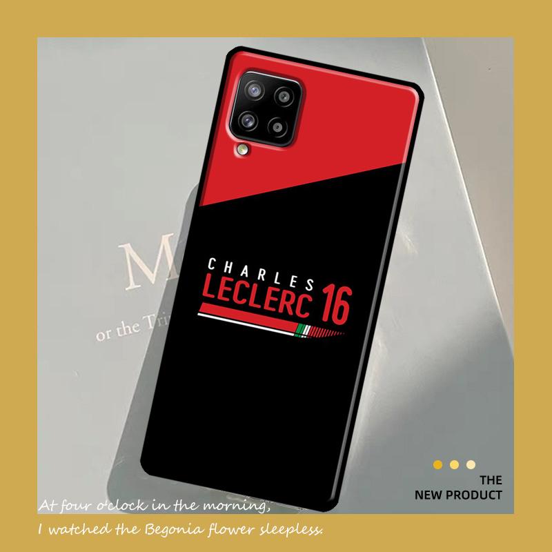 Capa Charles Leclerc 16 F1 para Samsung Galaxy A54 A34 A13 A23 A33 A53 A73 A12 A22 A32 A52 A51 A71 A14
