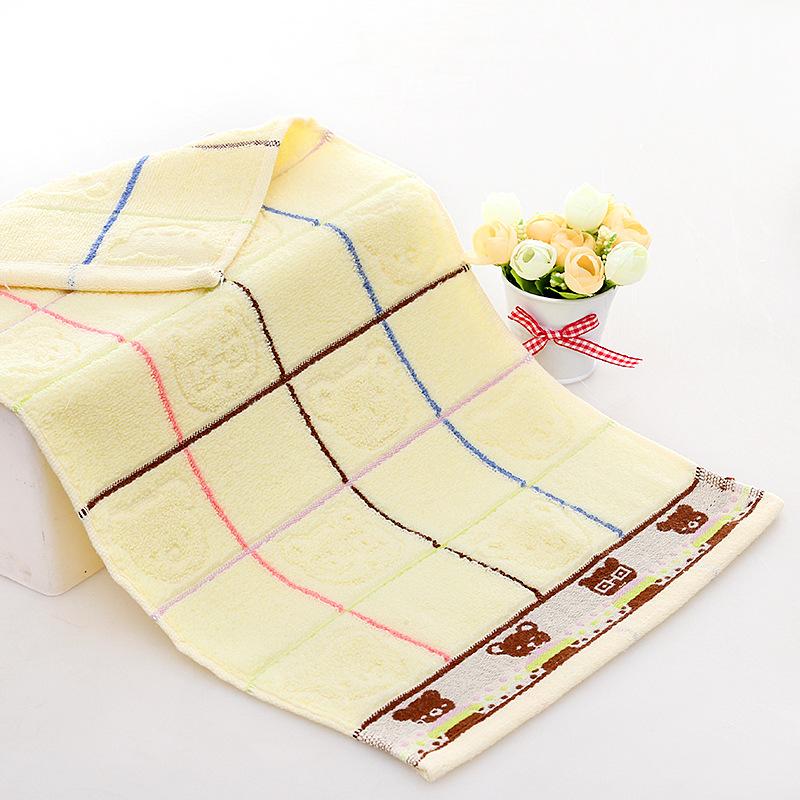 Pure Cotton Baby Towel 25*50, Soft and Absorbent, Suitable for Infants and Young Children, Small Towel for Face Washing, Embroidered Design
