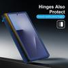 Wristband Foldable Stand Hinge Funda for Samsung Galaxy Z Tri Fold Z TriFold Case Front Glass Lens Protect PC Plastic Cover Capa