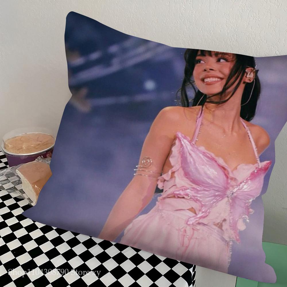 Ayliva Kissenbezug Quadratisches Kissen Schlafzimmer Sofa Freizeit Komfort Kissen Auto Wohnzimmer Heimdekoration