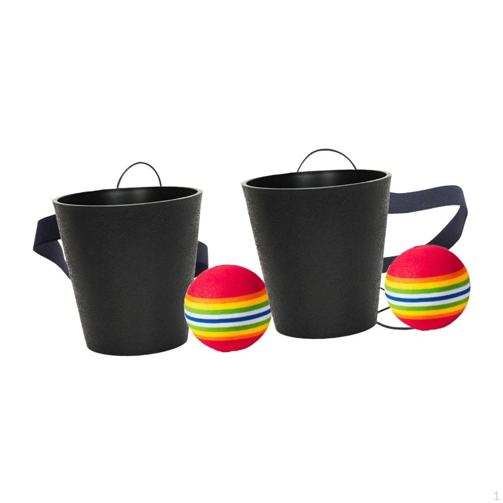Divertenti Palle da Presa in Tazza Twerk Ball Game per Lauree Addio al Nubil Compleanno 2 pezzi