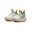Nike Flex Runner 2 Lil Slip-Resistant Cushioning Wear-Resistant Low-Top Running Shoes White Green Infant And Toddler DQ0575-100