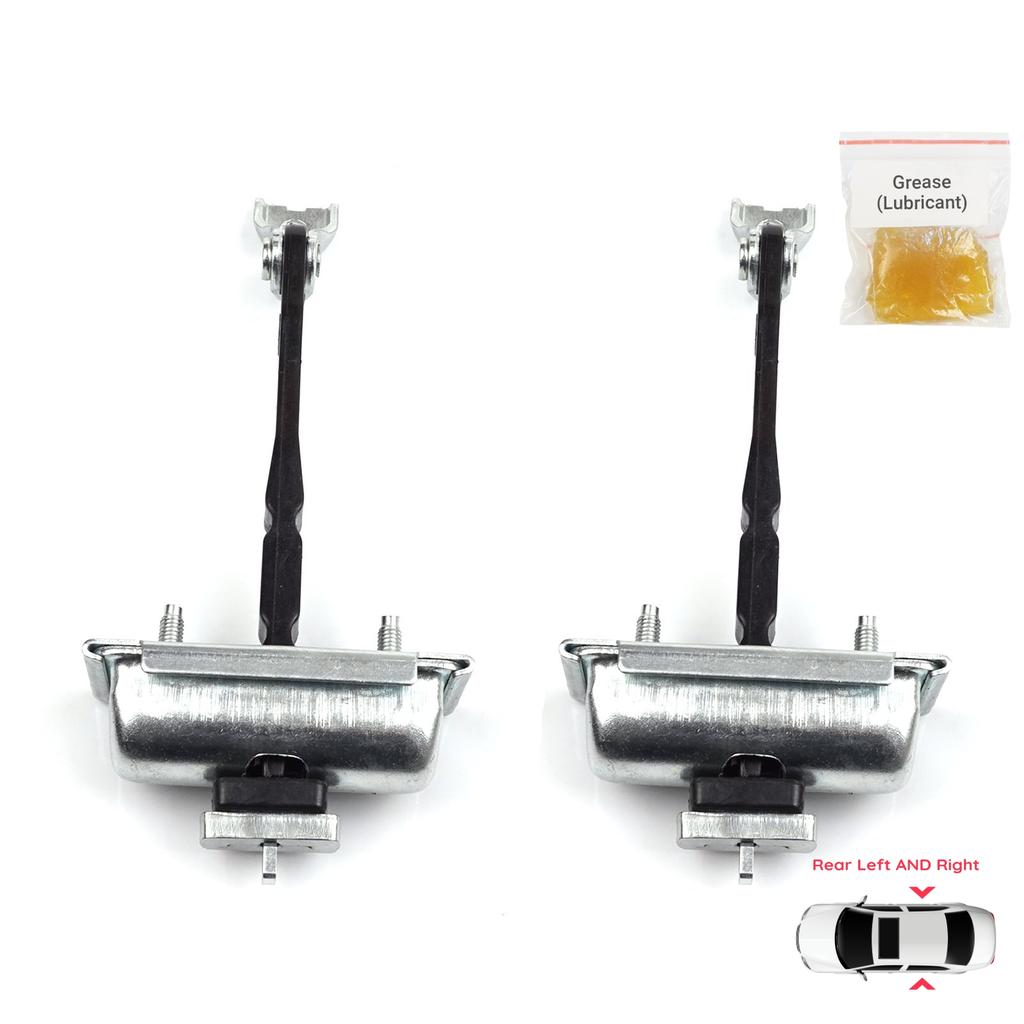 BDP1243-1 2 Pieces Rear Left AND Right Door Catch Hinge Brake Stop Check Strap Limiter for Vauxhall Opel Zafira Tourer C P12 2011-2019 39045011