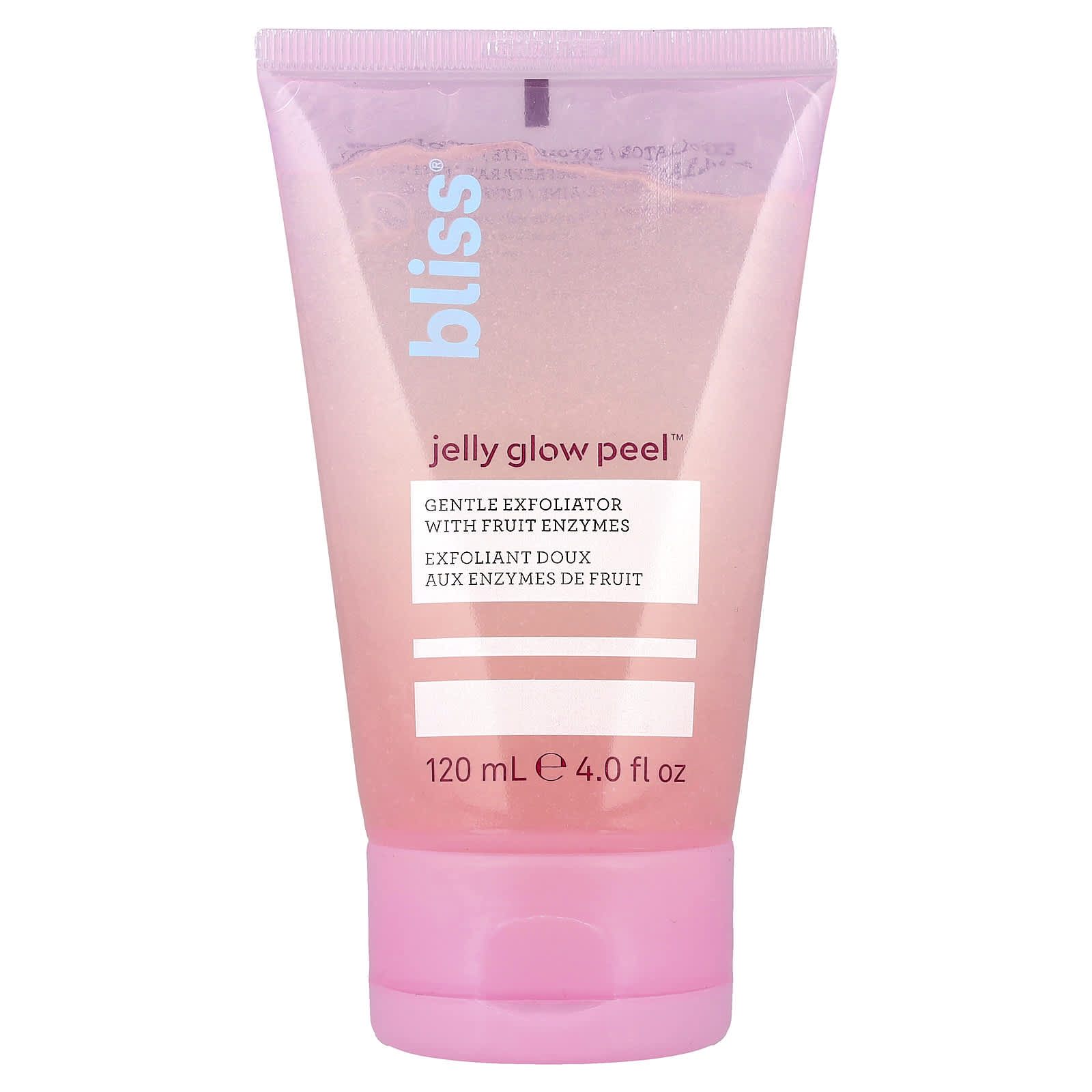 

Bliss, Jelly Glow Peel™, Мягкий эксфолиант с фруктовыми энзимами, 4 жидких унции (120 мл)