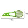 Multifunctional Avocado Cutter Corer Butter Fruit Slicer Peeler Pulp Separator Plastic Knife Kitchen Tools Gadgets Accessories