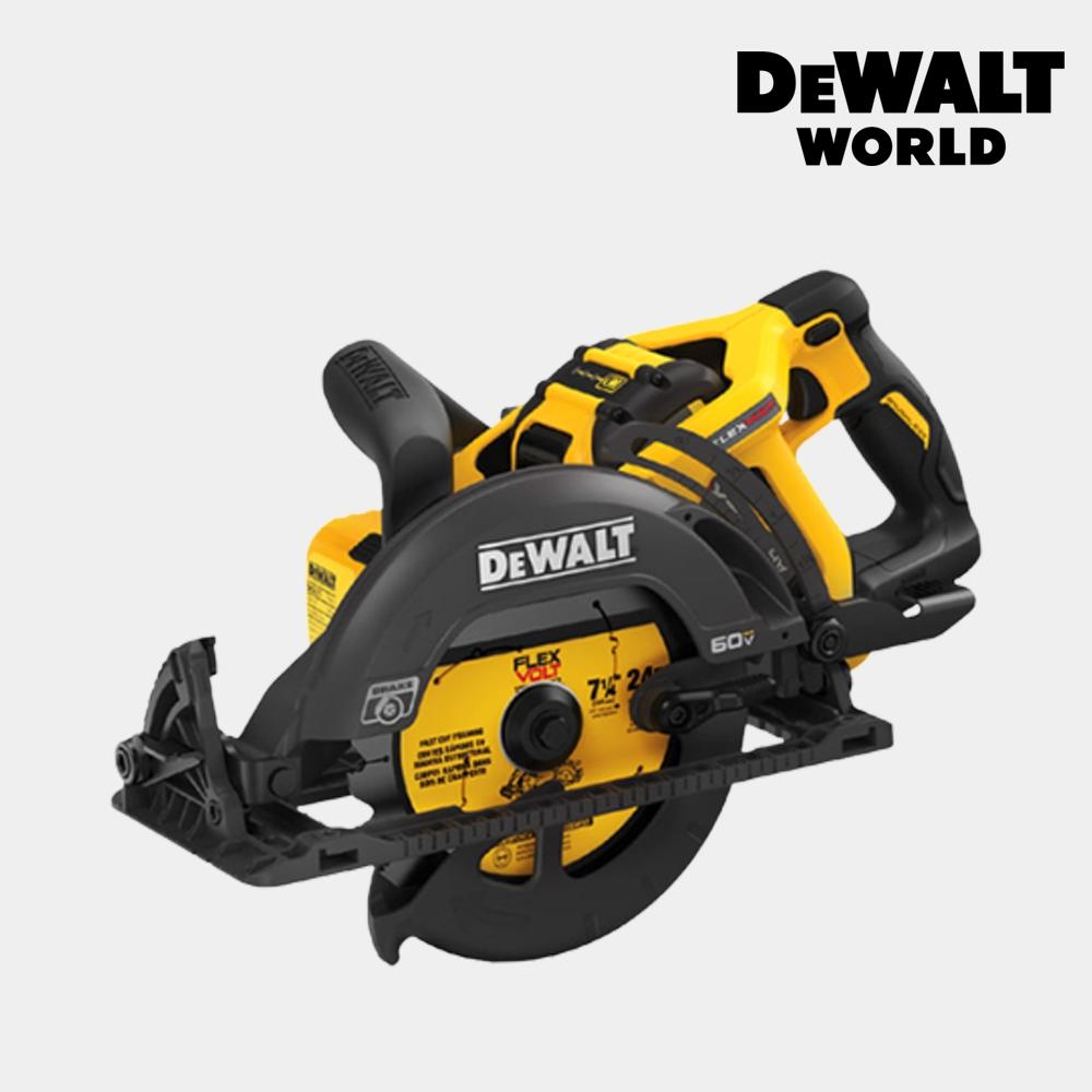 

Аккумуляторная циркулярная пила DeWalt 7, 1 4 дюйма, 60 В, FLEXVOLT DCS577N, голый инструмент