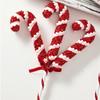 Multicolor Christmas Lollipop Decorations Foam Cartoon Candy Cane Hanging Pendants Photo Props Scene Making