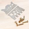Metric 2PCS Screw Thread Pitch Gauge Ruler for Various Bolt and Nut Sizes