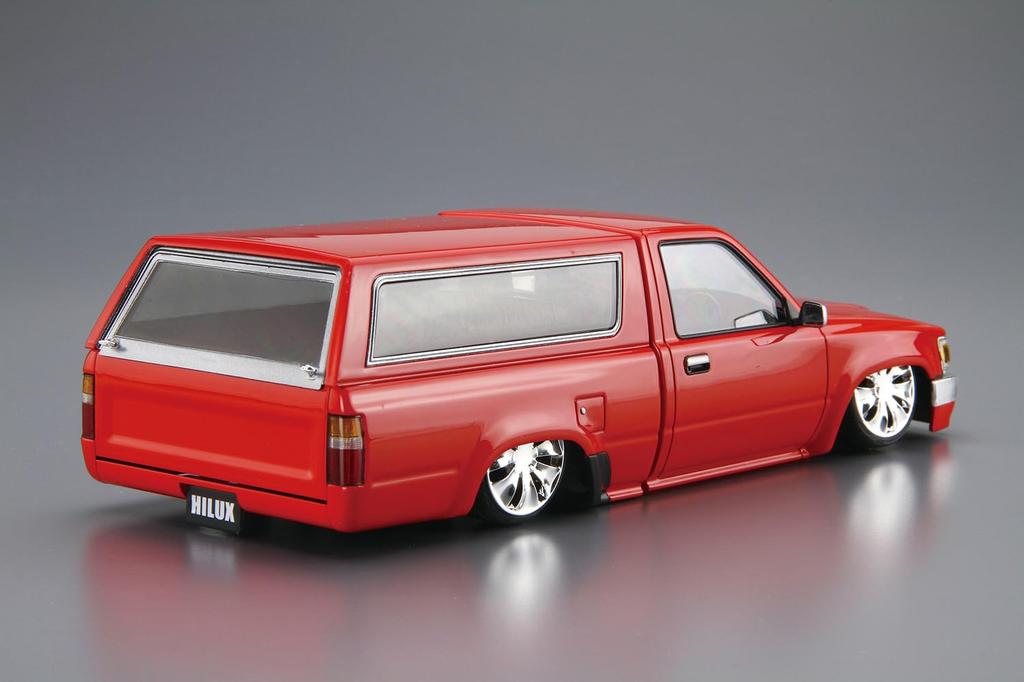Aoshima Bunka Kyozai The Tuned Car 59 YN86 Hilux New Old School Plastic Model Kit Co., Ltd. (AOSHIMA) No. 1/24 '95 (Toyota)