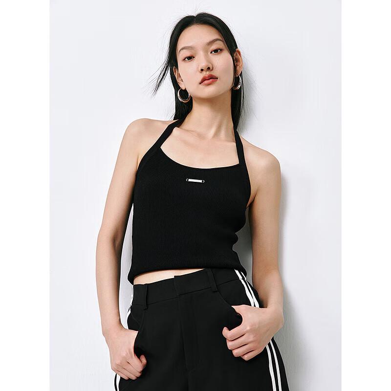 

PEACEBIRD Women s Halter Knit Vest Top M