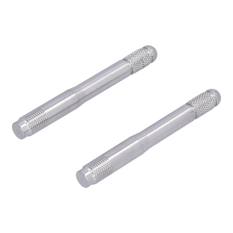2pcs Wheel Stud Alignment Pins Wheel Mounting Guide X 1.5 Thread Stainless Steel Tool