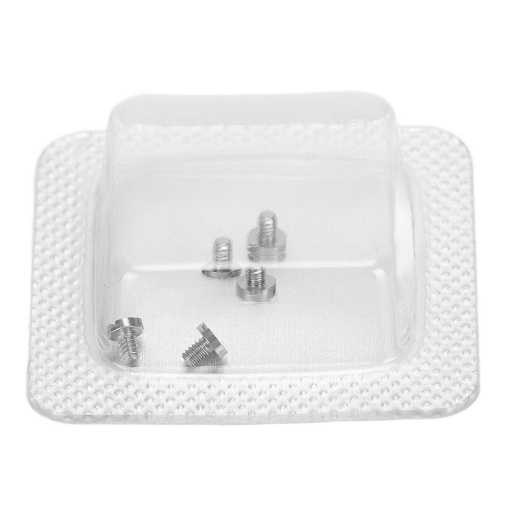 Watch Repair Screws Stainless Steel Slot Accurate Reliable Watch Screws for Watch Glasses A