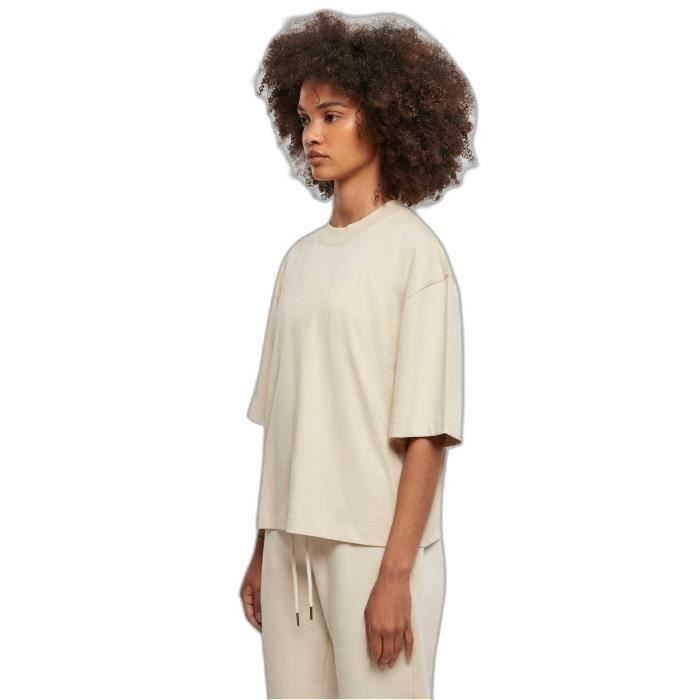 T-shirt femme Urban Classics Organic Oversized GT - beige - 3XL