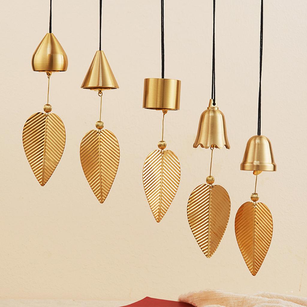 Wind Chimes Waterproof Windproof Metal Beautiful Elegant Vintage Bell Wind Chimes for Garden Courtyard Balcony Window
