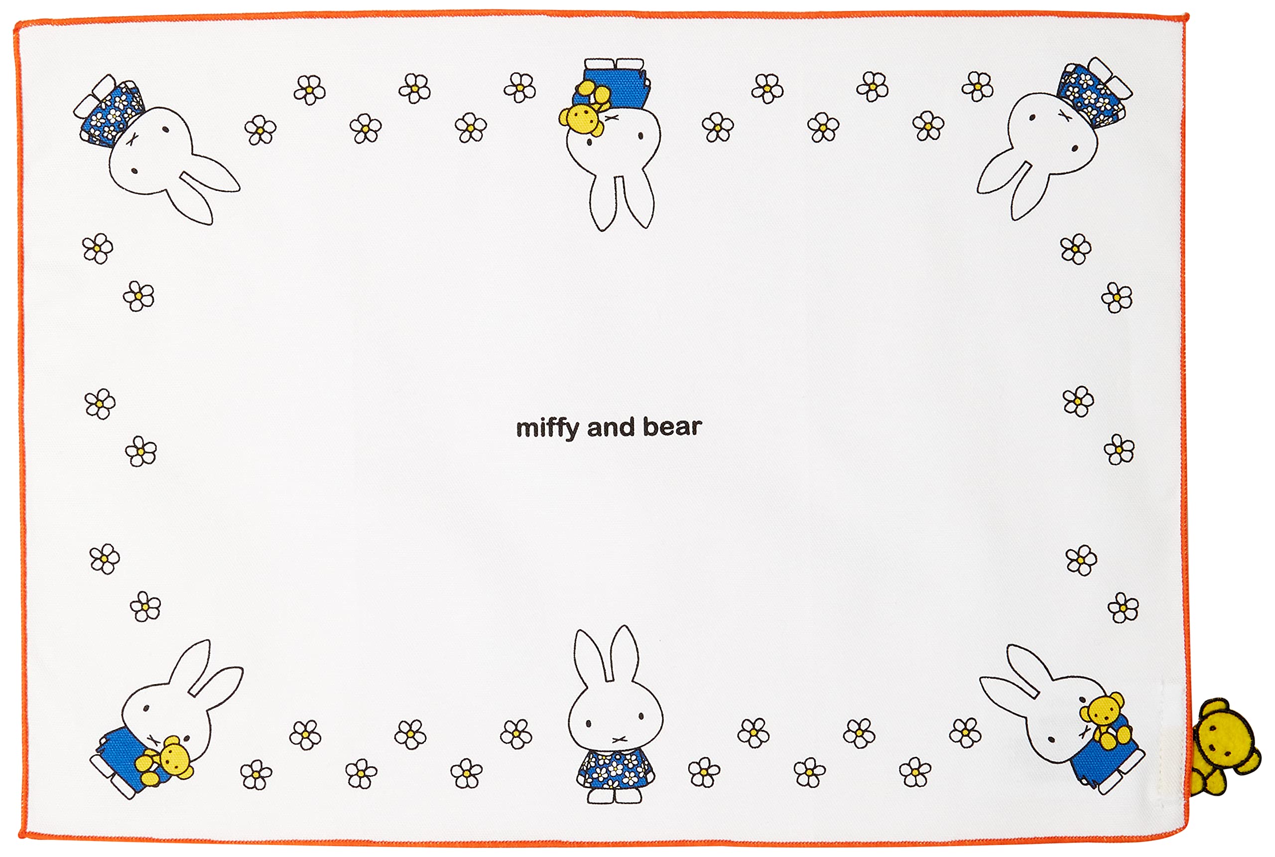 

Kutsuwa Miffy Placemat Miffy Kids Lunch Series MF682 Made in Japan W35 x D25 x Approx. H0.3cm