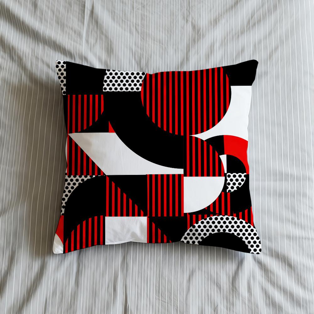 Art Cushion Cover Soft Case For Bauhaus Sofa Living Room Home Comfortable Office Decor Protective Pillow Geometric Covers