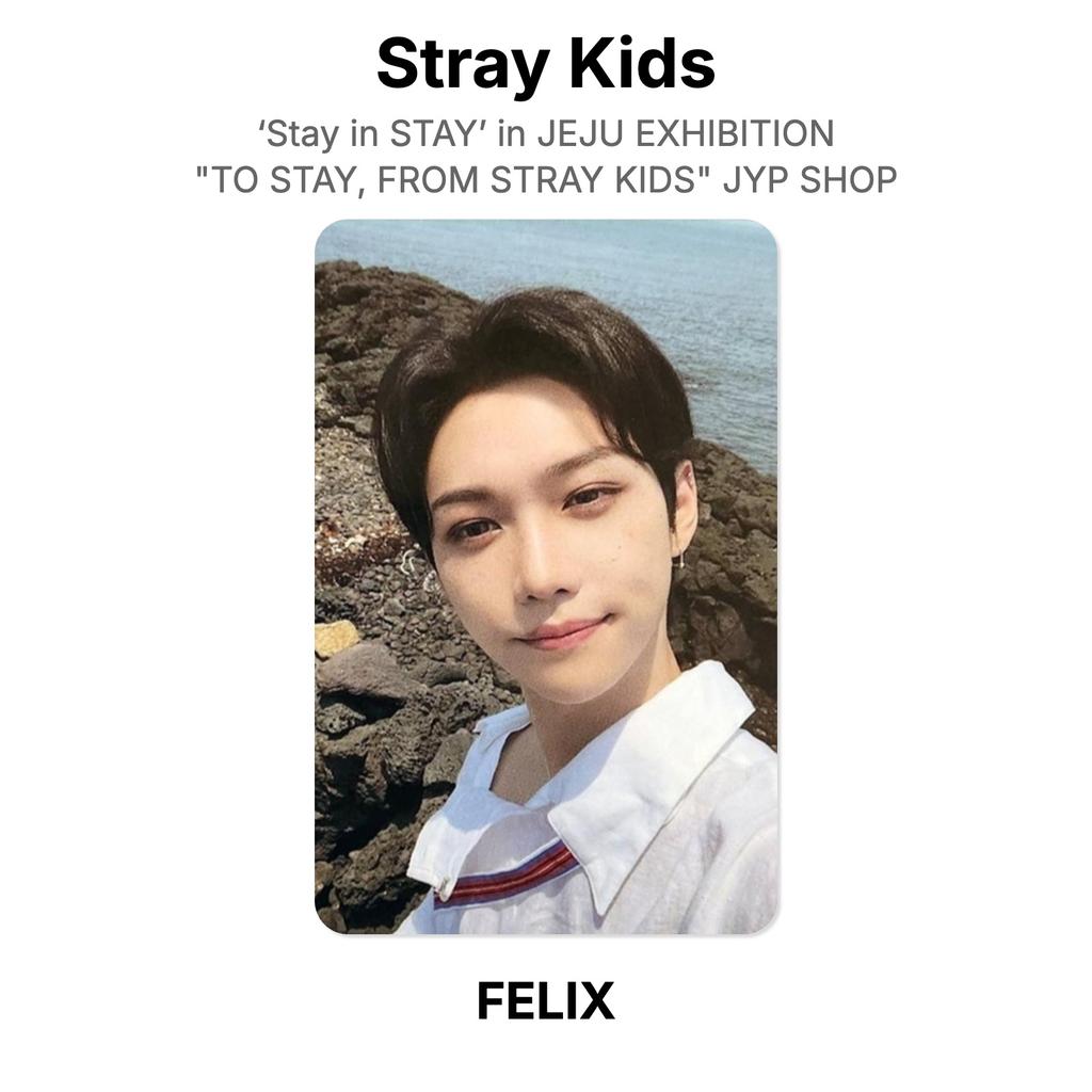Stray Kids ‘Stay in STAY’ in JEJU EXHIBITION "TO STAY, FROM STRAY KIDS" JYP SHOP Official Photocard