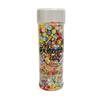 Rainbow Sprinkles for Cake Decorating, Pastel Jimmies and Pearls Sprinkles Mix for Donut Cookie  Brownies Ice Cream Toppings