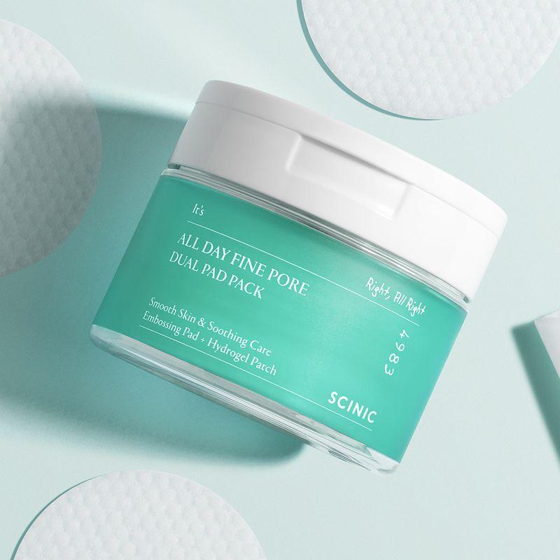 All Day Fine Pore Texture Refining & Hydrogel Dual Pad Pack (30 Sheets)