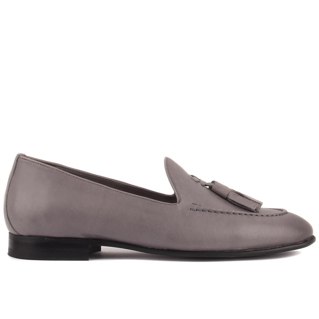 

Sail Lakers - Мужская повседневная обувь из серой кожи