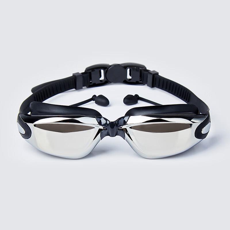 Norman Adult Electroplated Anti-fog Swim Goggles