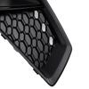 Black Front Fog Light Grille Trim Cover Fit  A4 B9 S-LINE S4 2018-2020