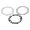 Silver with Washers Alloy Steel Thrust Bearing Durable Industrial Bearing Conveying Equipment