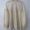 1116 Summer New Women's Crew Neck Japanese Cotton and Linen Shirt Loose Shirt Top Cardigan Vintage Mori Sweet