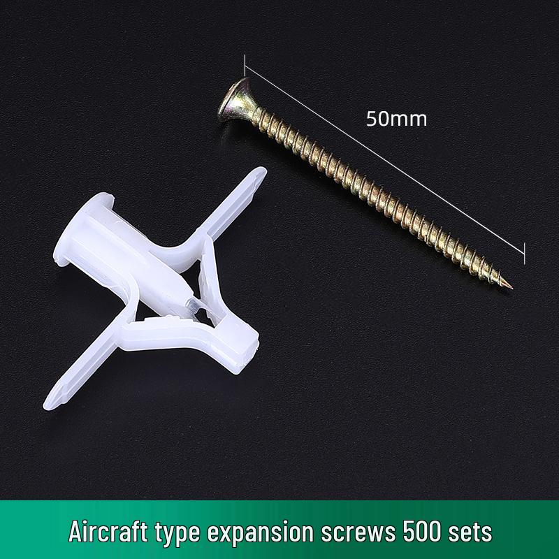 Butterfly Type Plastic Expansion Screws for Gypsum Board and Hollow Bricks