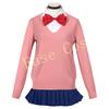 Momo Ayase Cosplay Kostyme Anime Dan Da Dan parykk Cos Kostyme skolejente uniform skjørt dameantrekk