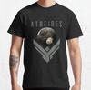 Dune Atreides Character Portrait t shirt for Leisure 100% Cotton Tees Round Neck Short Sleeve T Shirts Graphic Clothes