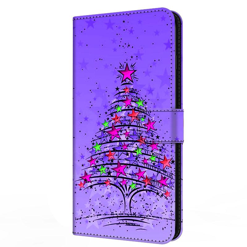 Leather Case For Honor 300 Honor300 Ultra Card Stand Book Cover For Magnetic Wallet Phone Bumper Merry Christmas Shell Flip Para