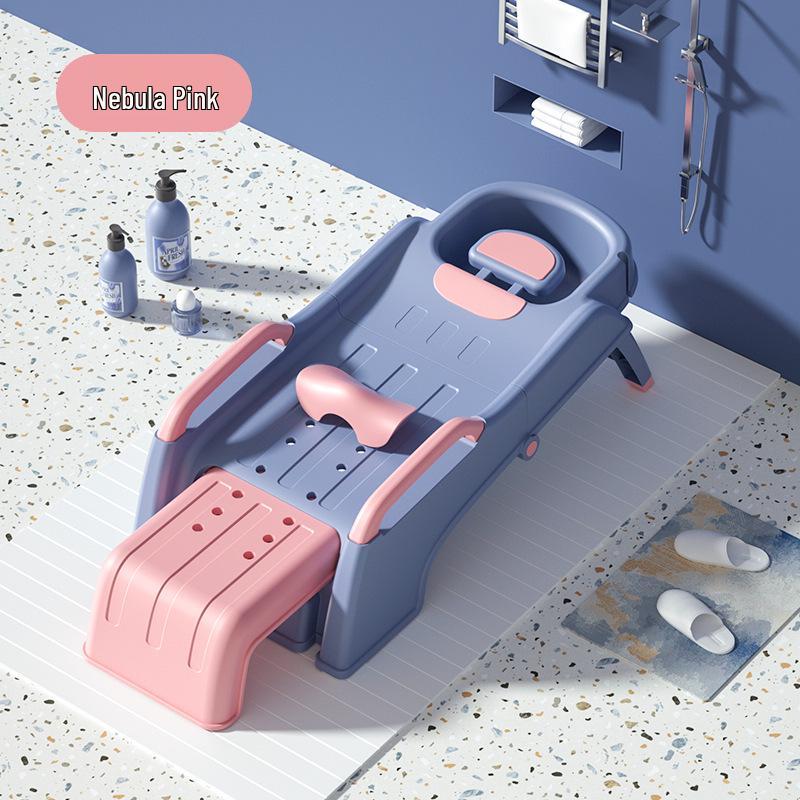 Foldable Shampoo Recliner for Pregnant Women, Kids, and Adults