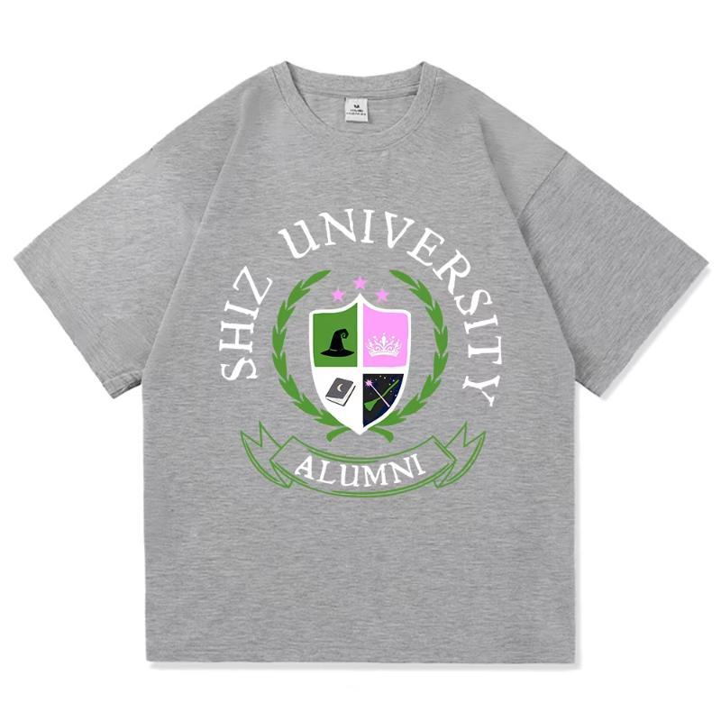 Shiz University Tričko Móda Dámské Estetické Film Zlá Tričko Unisex Vysoce Kvalitní Ležérní Elphaba Glinda Bavlněná Trička
