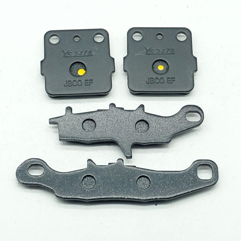 Motorcycle Front Rear Brake Pads for KAWASAKI KX112 -2025 KX80 1998-2000 KX80-ALU 1997-1998 KX80/Mini 1997 KX 80 112