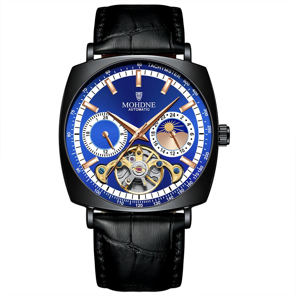 Modun's new clown big bang square mechanical watch original design multi-functional men's watch watch
